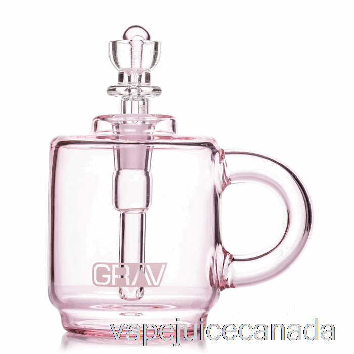 Vape Disposable Canada GRAV Coffee Mug Pocket Bubbler Pink